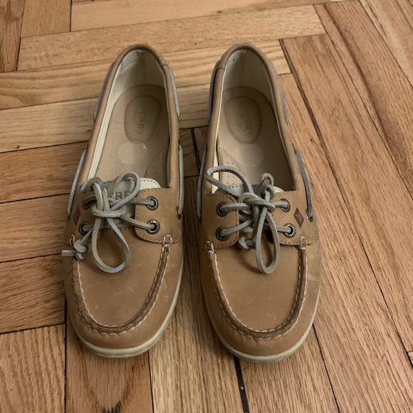 Sperry Shoes - Tan Sperry Topsiders